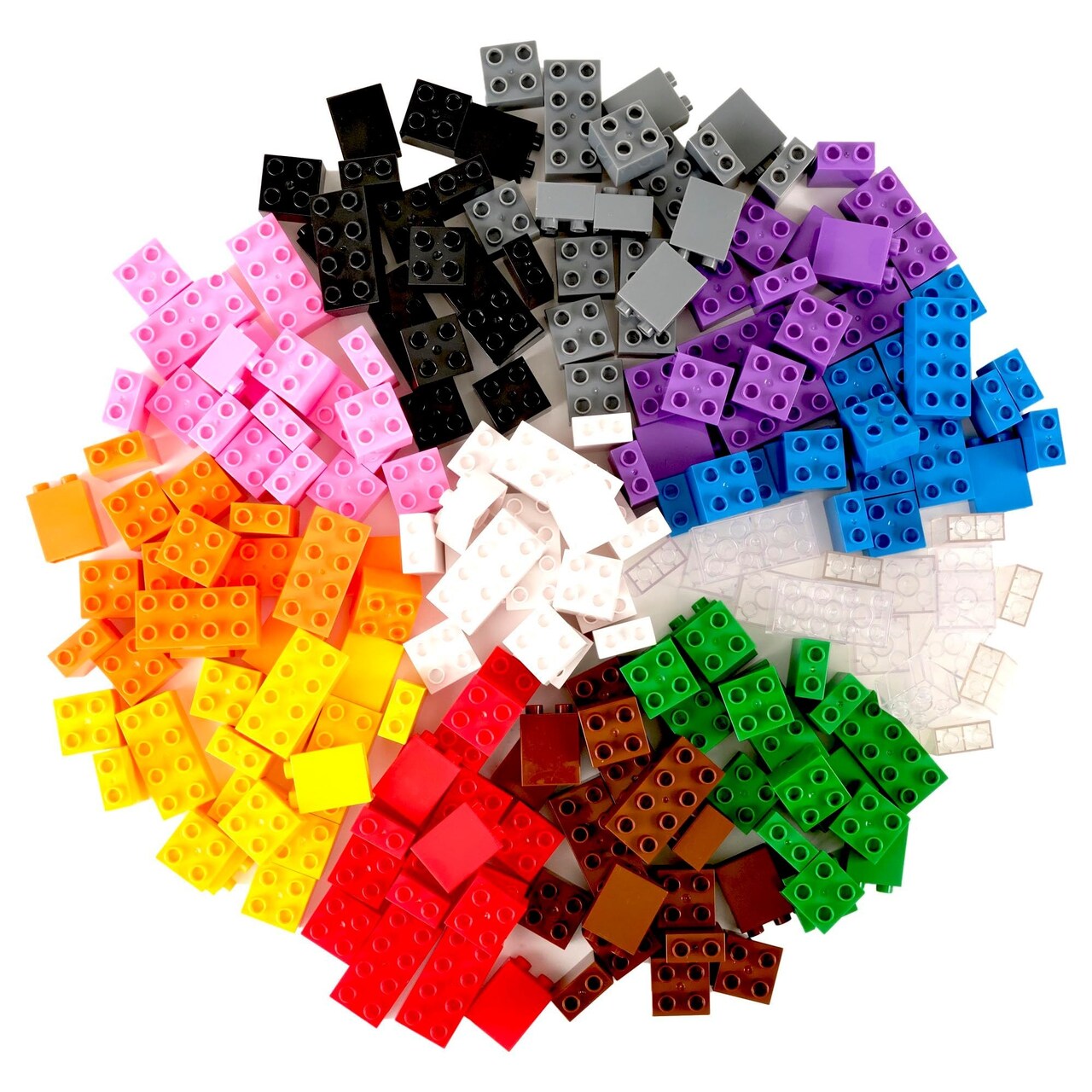 Strictly Briks Building Blocks Set - Educational Classic Kids Toys - Toddler Building Blocks for Ages 3-5 Compatible with Lego - Sturdy Brick Sets for Kids - 204 Pieces, 12 Colors